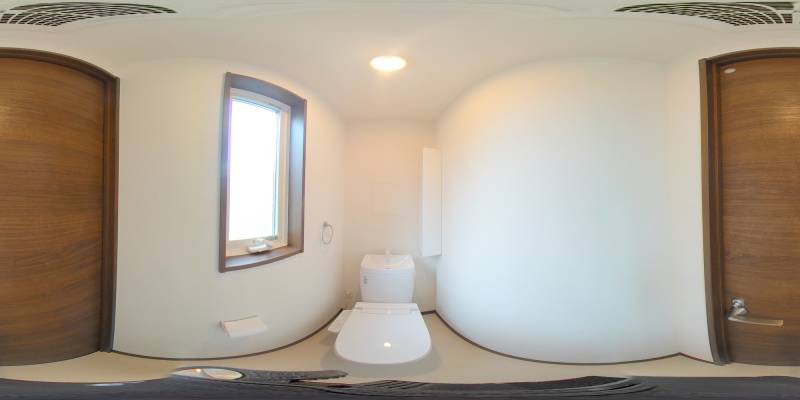 パノラマ画像トイレ