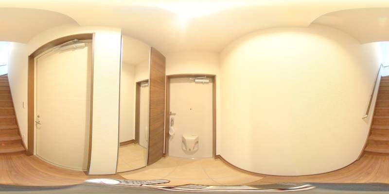 パノラマ画像玄関