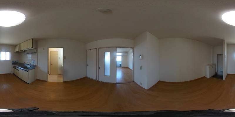 パノラマ画像リビング