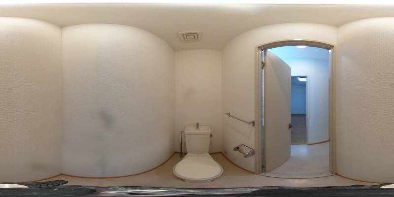 パノラマ画像トイレ