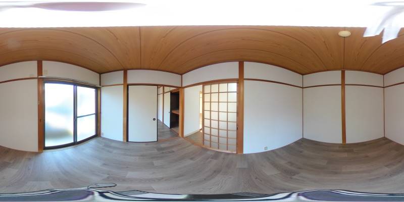 パノラマ画像洋室