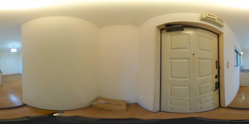 パノラマ画像玄関