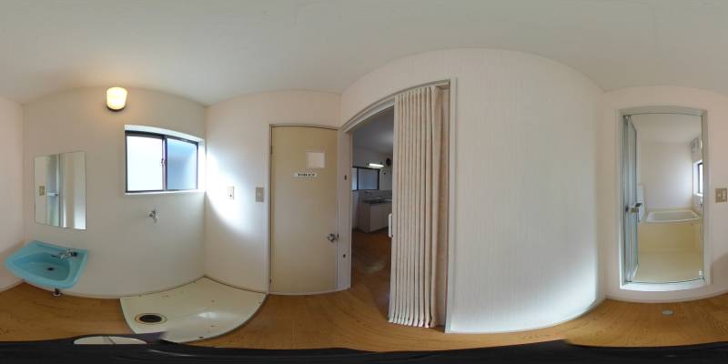 パノラマ画像洗面所