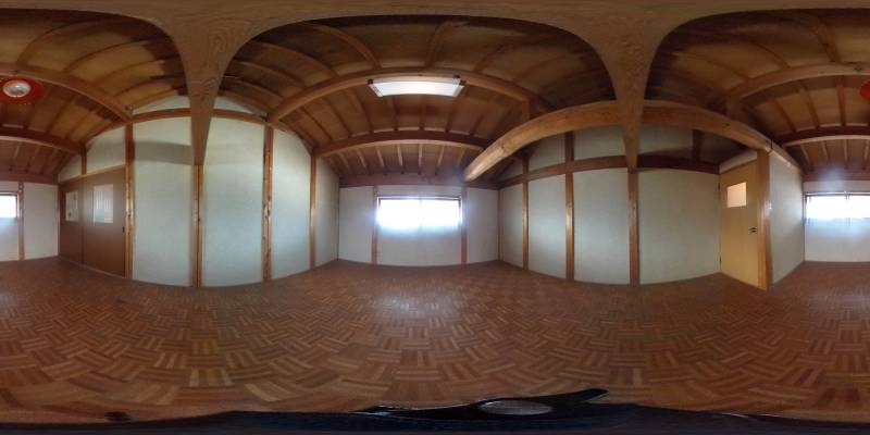 パノラマ画像洋室