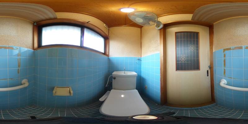 パノラマ画像トイレ