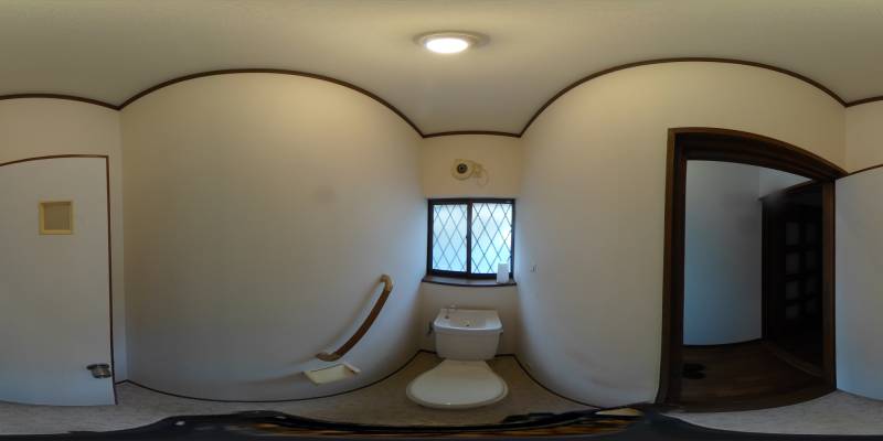 パノラマ画像トイレ