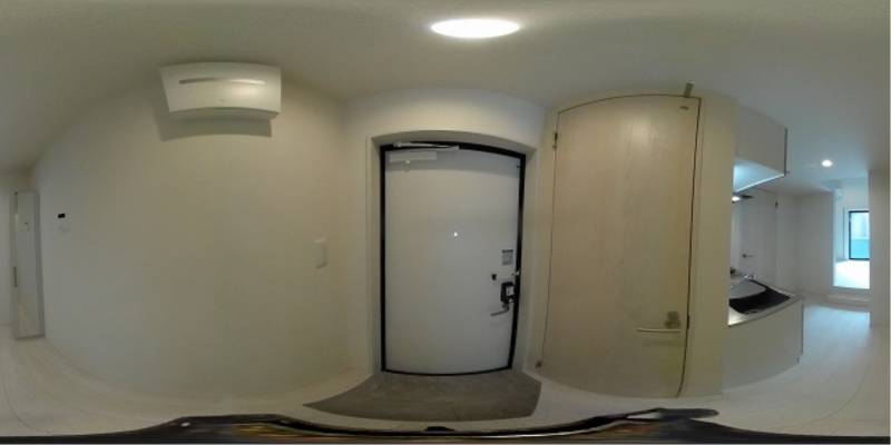 パノラマ画像玄関