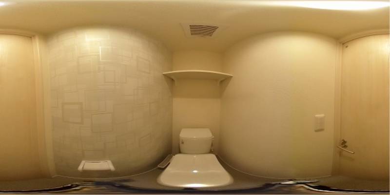 パノラマ画像トイレ