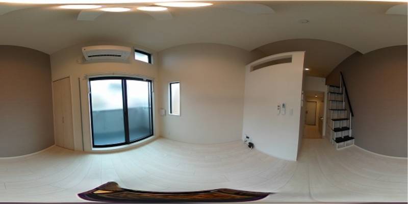 パノラマ画像リビング