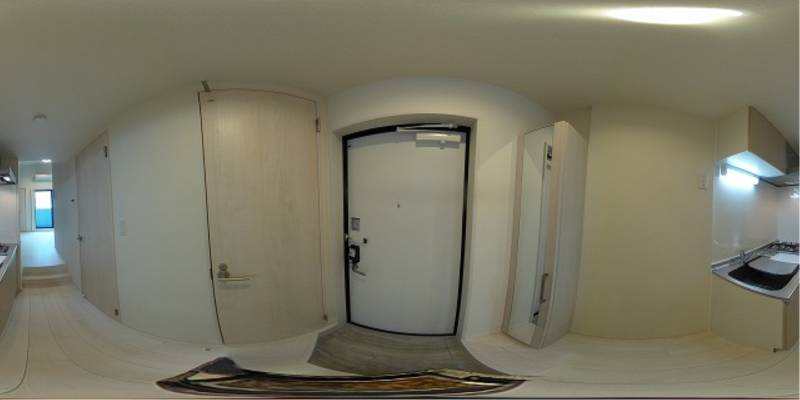 パノラマ画像玄関