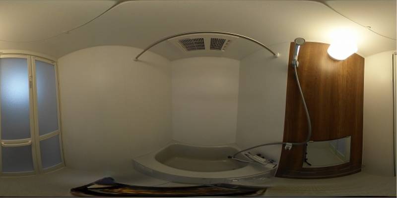 パノラマ画像バスルーム