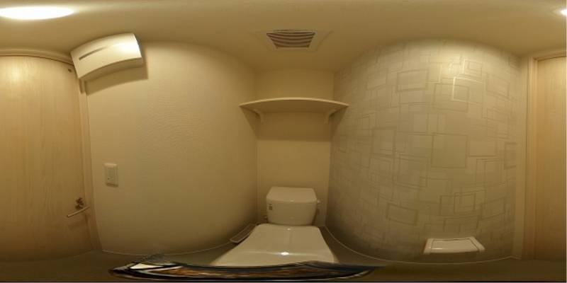 パノラマ画像トイレ