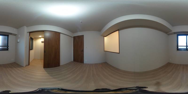 パノラマ画像洋室