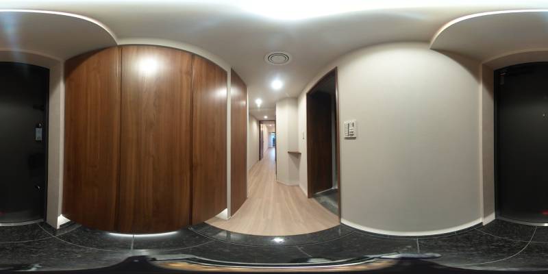 パノラマ画像玄関