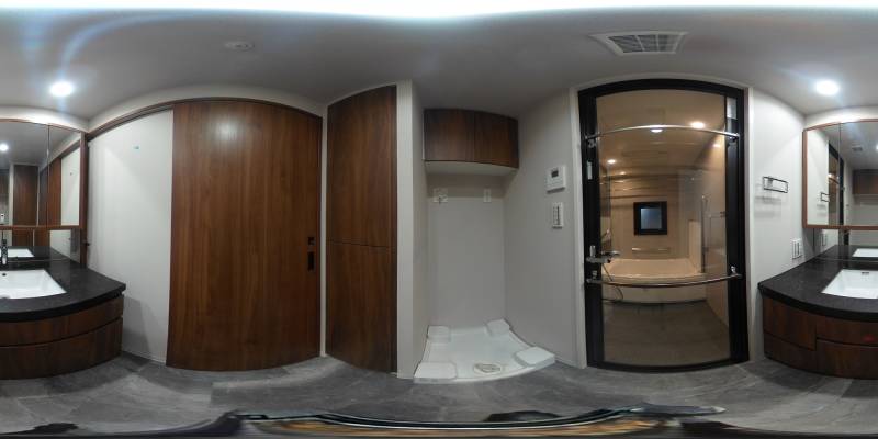 パノラマ画像洗面所