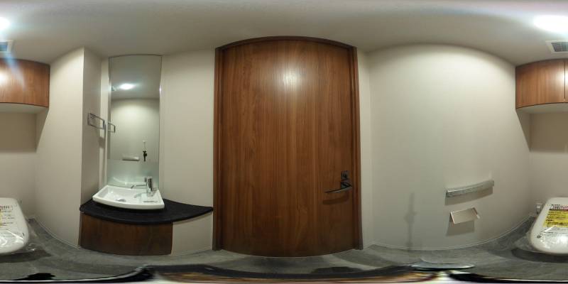 パノラマ画像トイレ