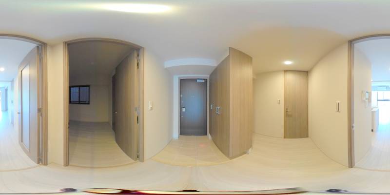 パノラマ画像玄関