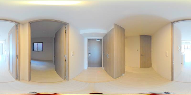 パノラマ画像玄関