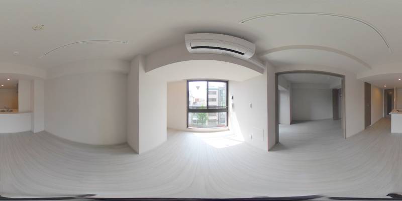 パノラマ画像リビング