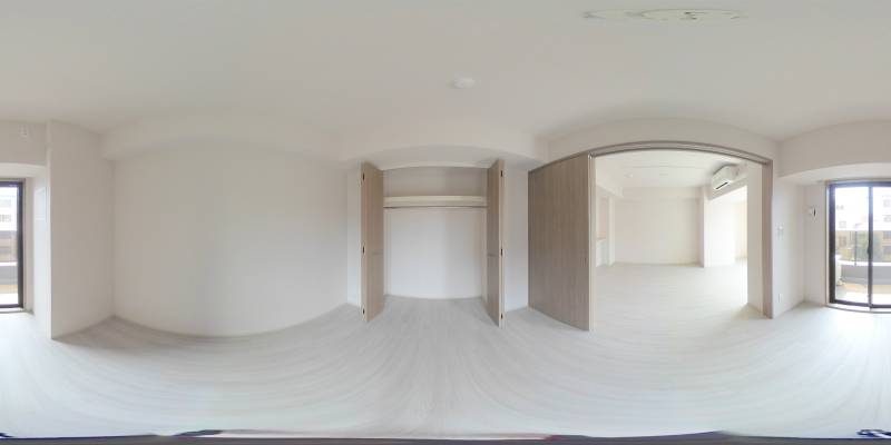 パノラマ画像洋室