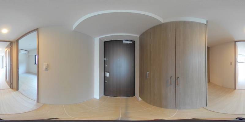 パノラマ画像玄関