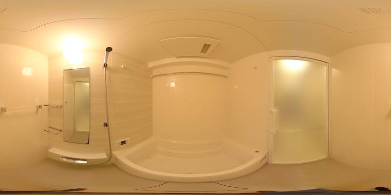 パノラマ画像バスルーム