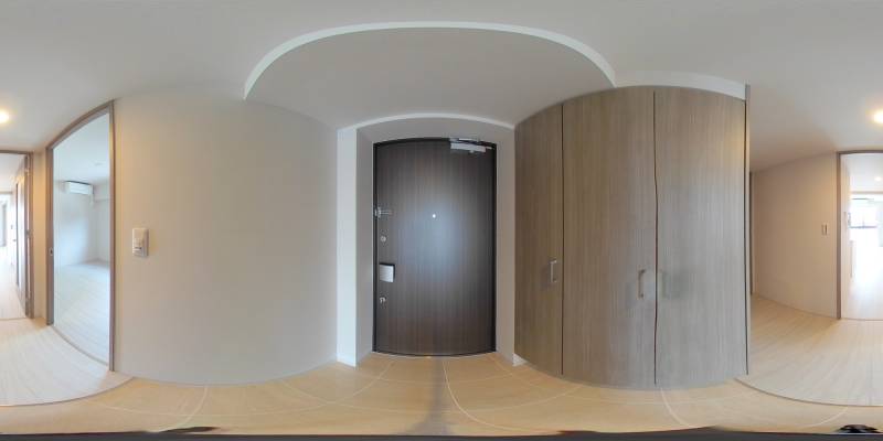 パノラマ画像玄関