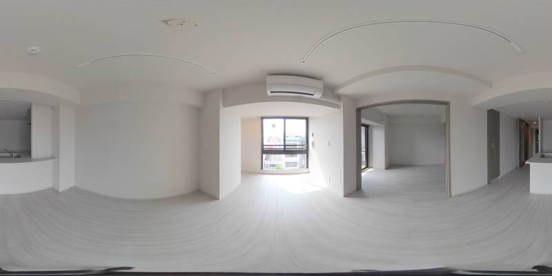 パノラマ画像リビング