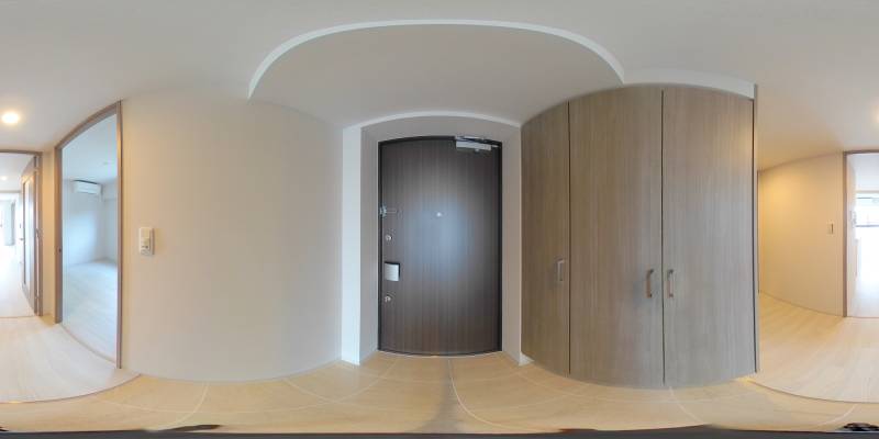 パノラマ画像玄関