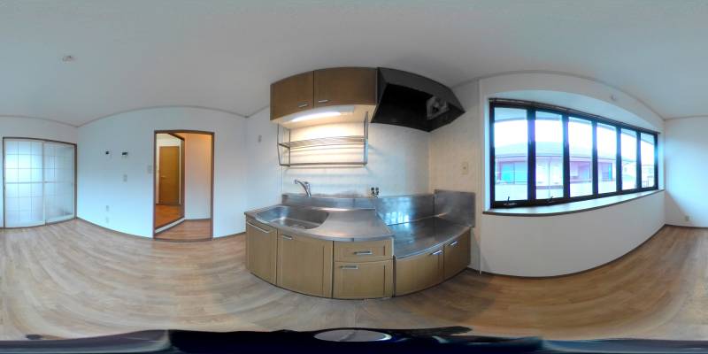 パノラマ画像キッチン