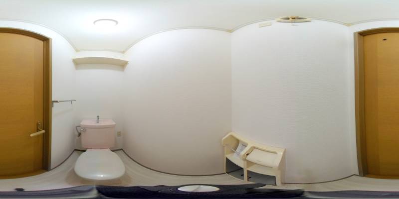 パノラマ画像トイレ