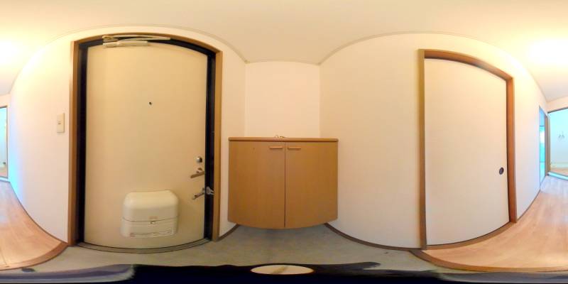 パノラマ画像玄関