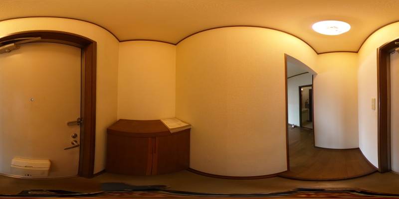 パノラマ画像玄関