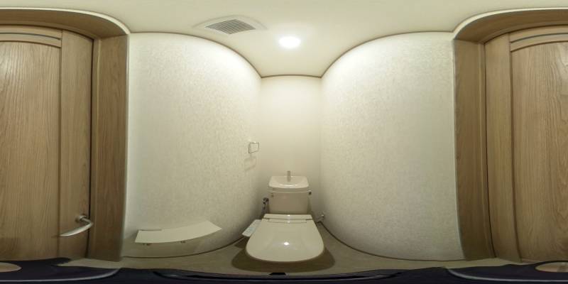 パノラマ画像トイレ