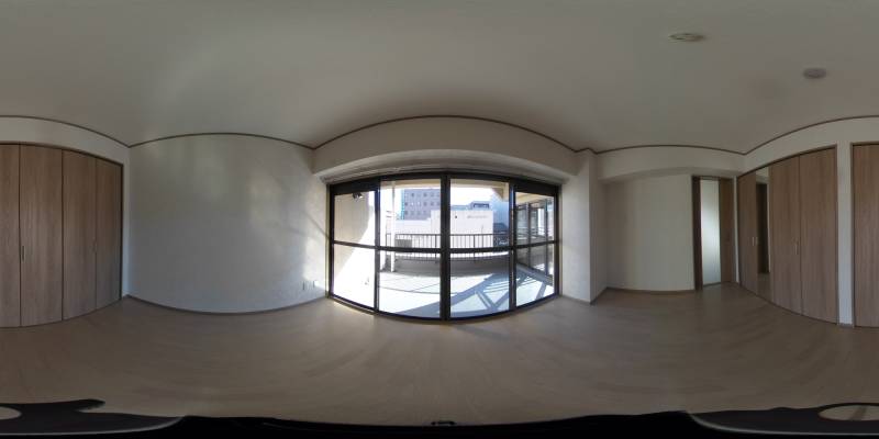 パノラマ画像洋室