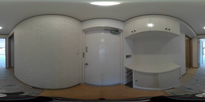 パノラマ画像玄関