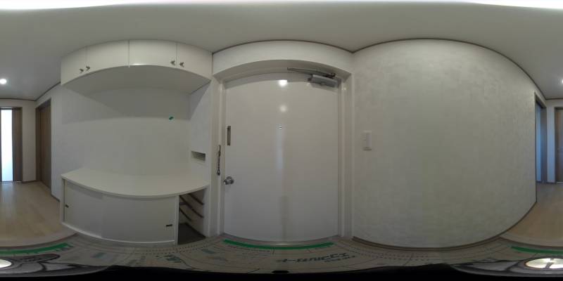 パノラマ画像玄関