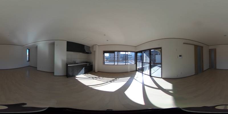 パノラマ画像リビング