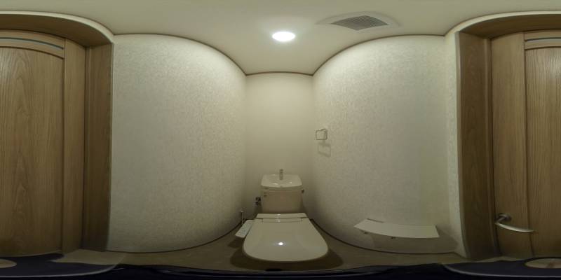 パノラマ画像トイレ