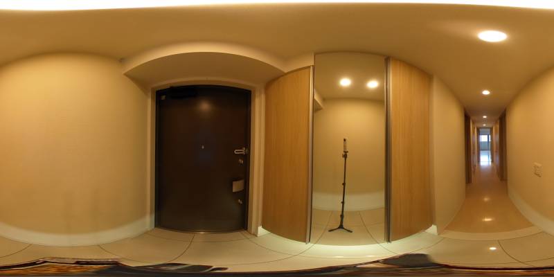 パノラマ画像玄関