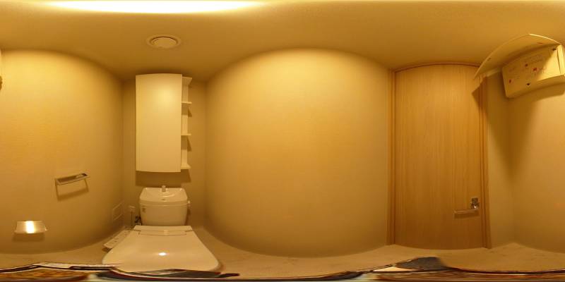 パノラマ画像トイレ