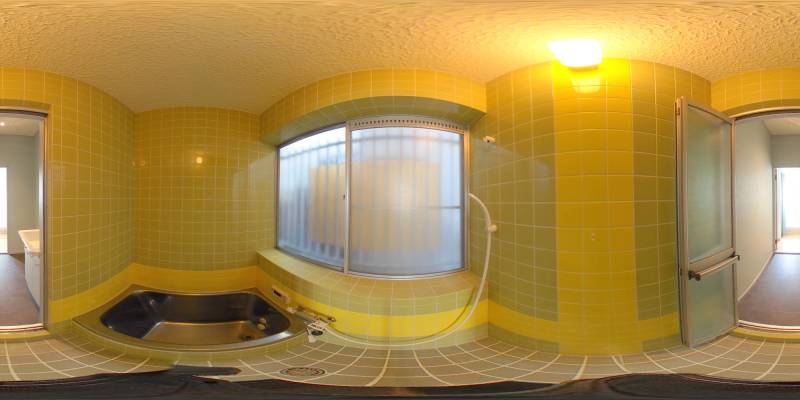 パノラマ画像バスルーム