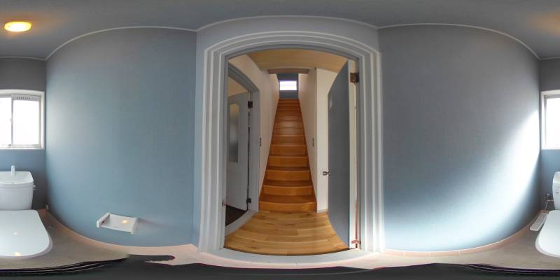 パノラマ画像トイレ