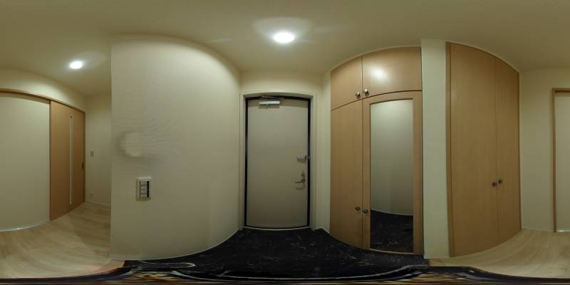 パノラマ画像玄関