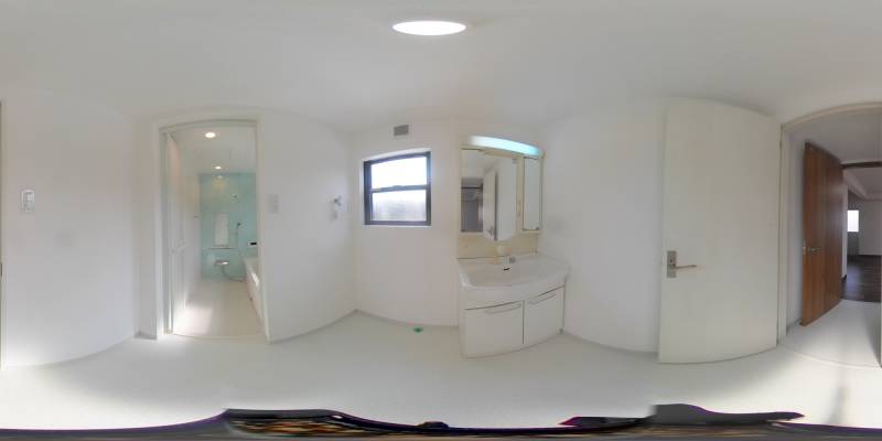 パノラマ画像洗面所