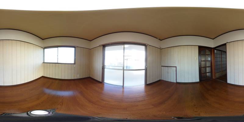 パノラマ画像リビング