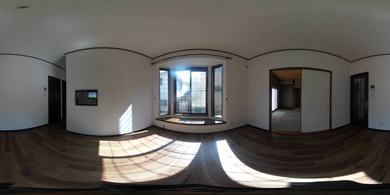 パノラマ画像リビング