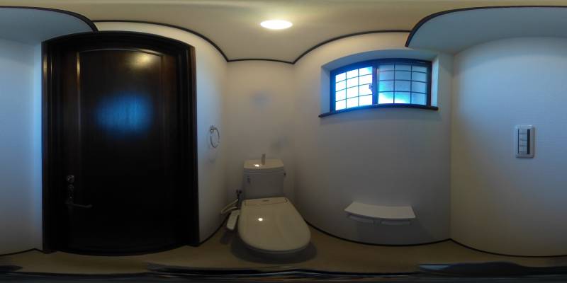 パノラマ画像バスルーム