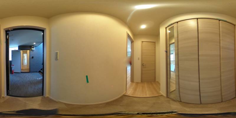 パノラマ画像玄関