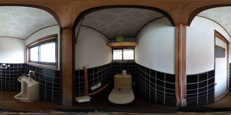 パノラマ画像トイレ